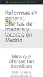 Mobile Screenshot of maderasramos.com