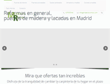 Tablet Screenshot of maderasramos.com